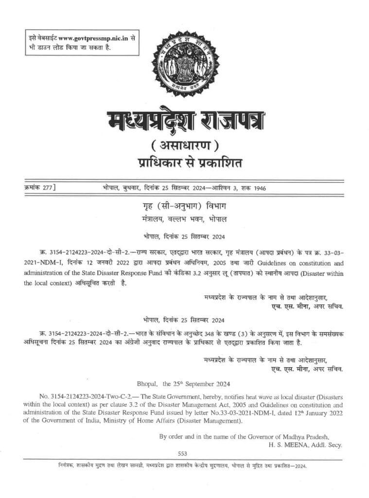 LU LOO Lapat Prakratik Apada MP